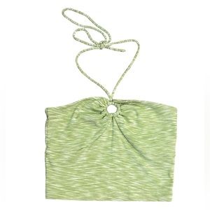 Holister Social Tourist green tube top with tie